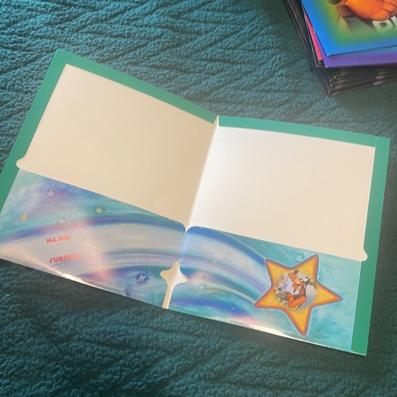 Vintage 90s Disney Goofy pocket folder - Picture 3 of 5